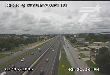 Live snapshot from IH-35 @ Weatherford St
