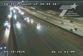 Live snapshot from IH-35 South of SH-45
