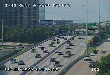 Live snapshot from IH-45 Gulf @ West Dallas