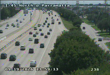 Live snapshot from IH-45 North @ Parramatta