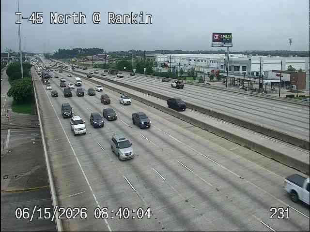 Live snapshot from IH-45 North @ Rankin