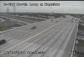 Live snapshot from IH-610 North Loop @ Wayside