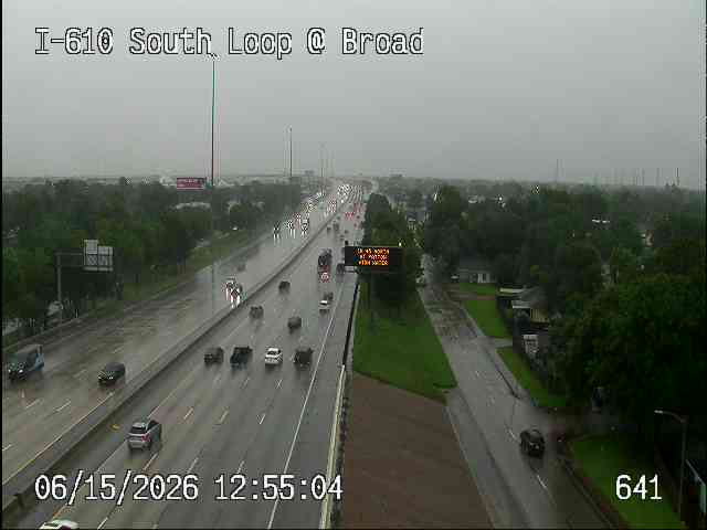 Live snapshot from IH-610 South Loop @ Broad