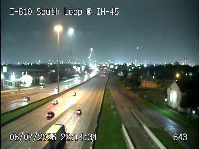 Live snapshot from IH-610 South Loop @ IH-45