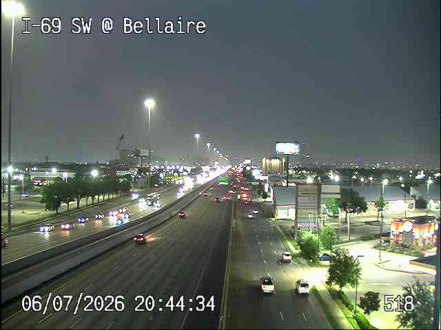 Live snapshot from IH-69 Southwest @ Bellaire