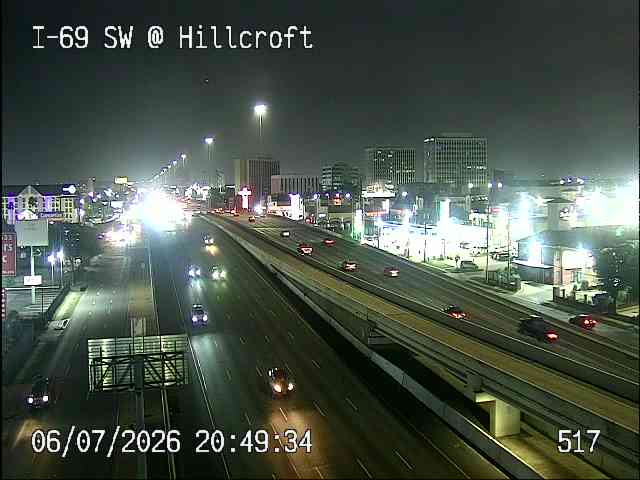 Live snapshot from IH-69 Southwest @ Hillcroft