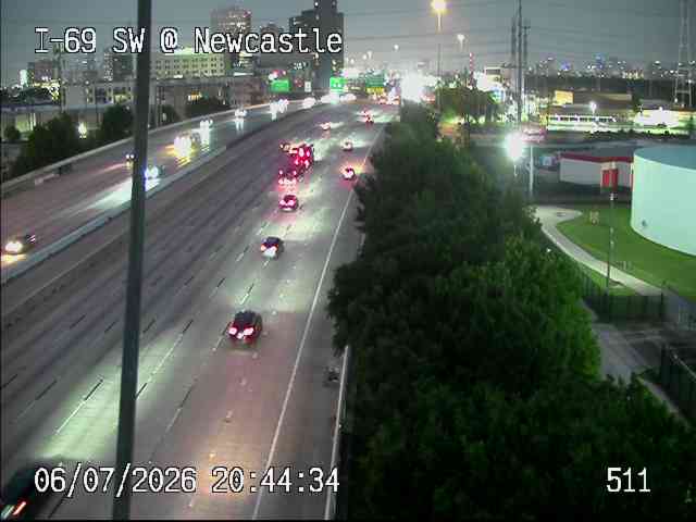 Live snapshot from IH-69 Southwest @ Newcastle