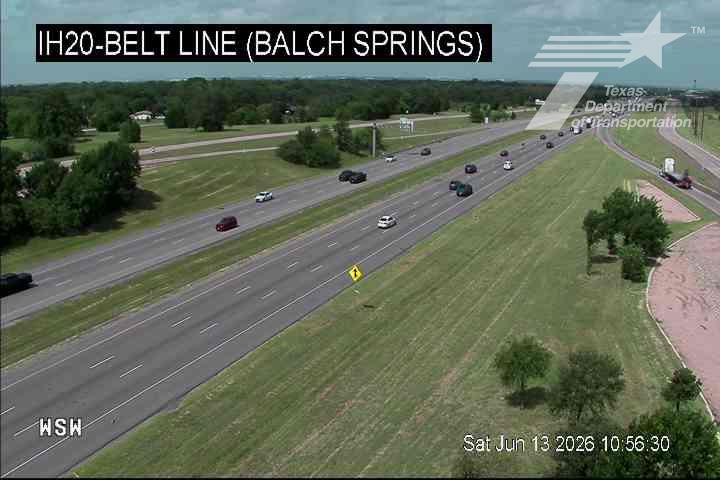 Live snapshot from IH20 @ Belt Line (Balch Springs)