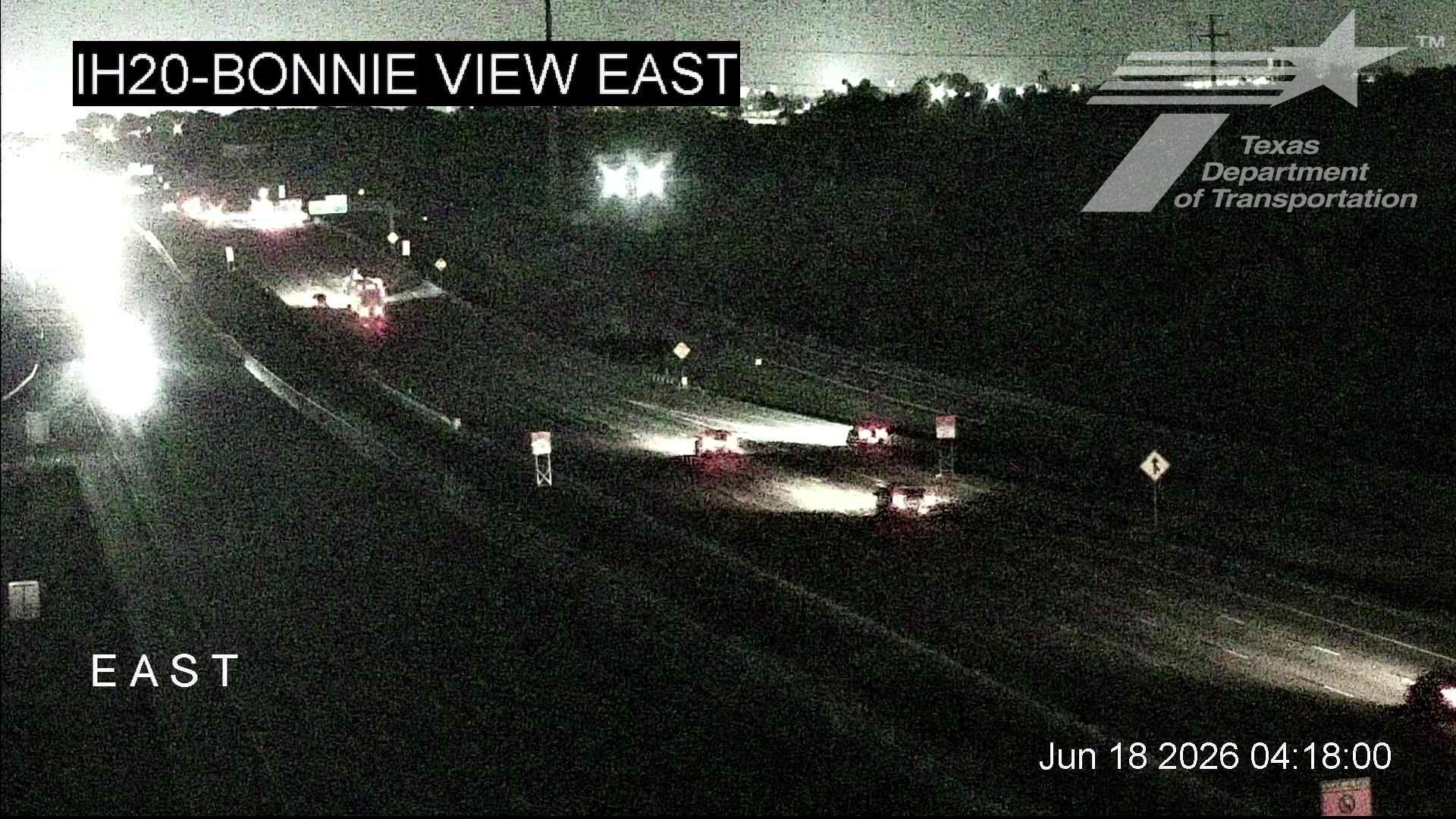 Live snapshot from IH20 @ Bonnie View East