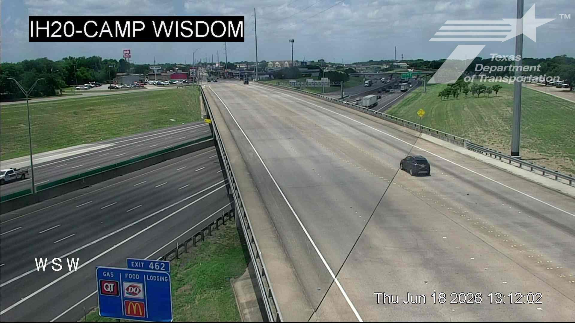 Live snapshot from IH20 @ Camp Wisdom