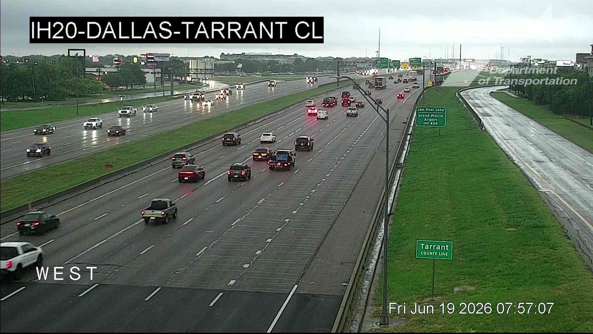 Live snapshot from IH20 @ Dallas-Tarrant CL