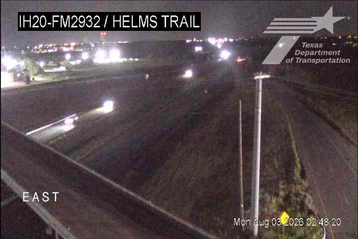 Live snapshot from IH20 @ FM2932-Helms Trail