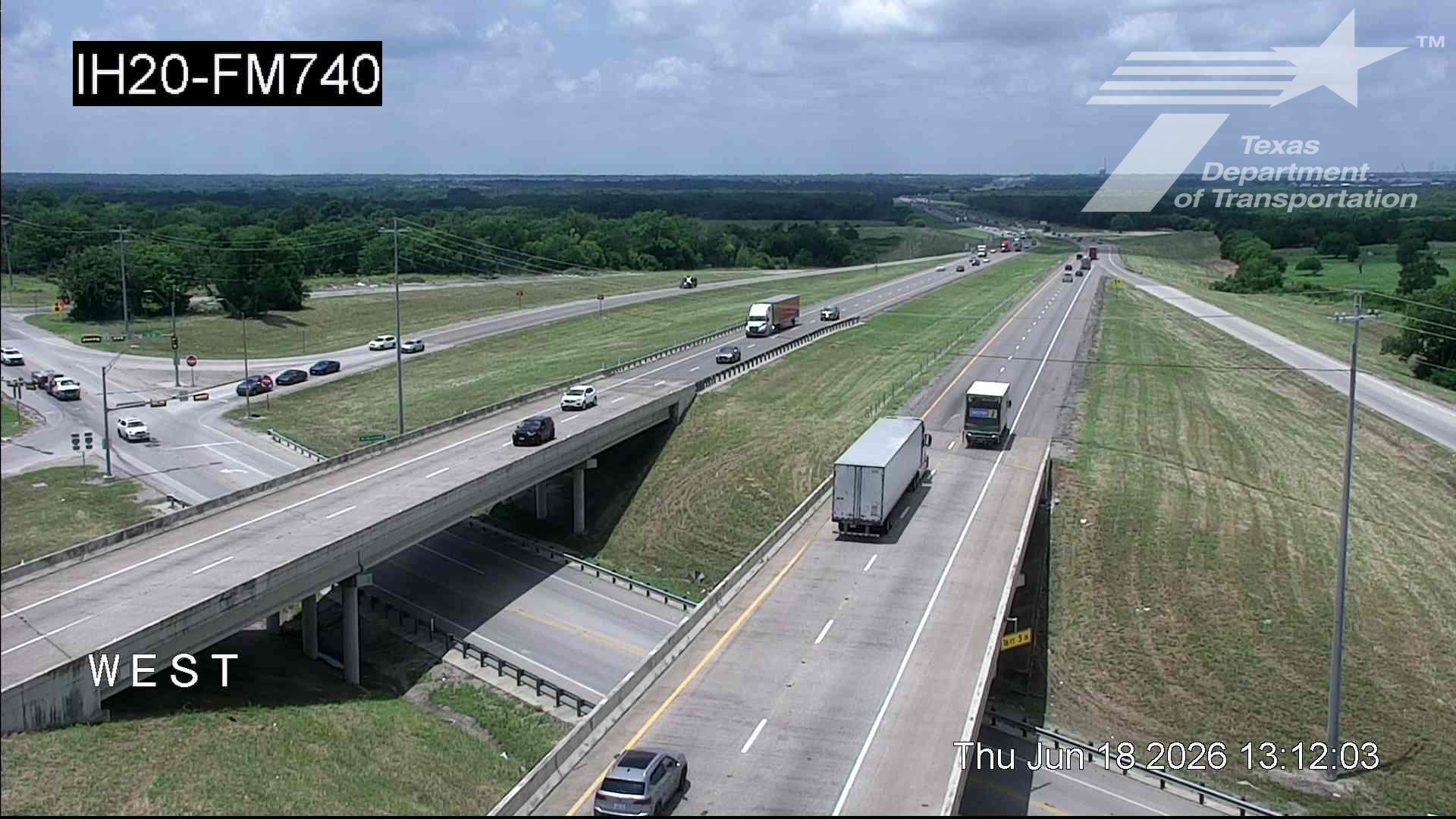 Live snapshot from IH20 @ FM740