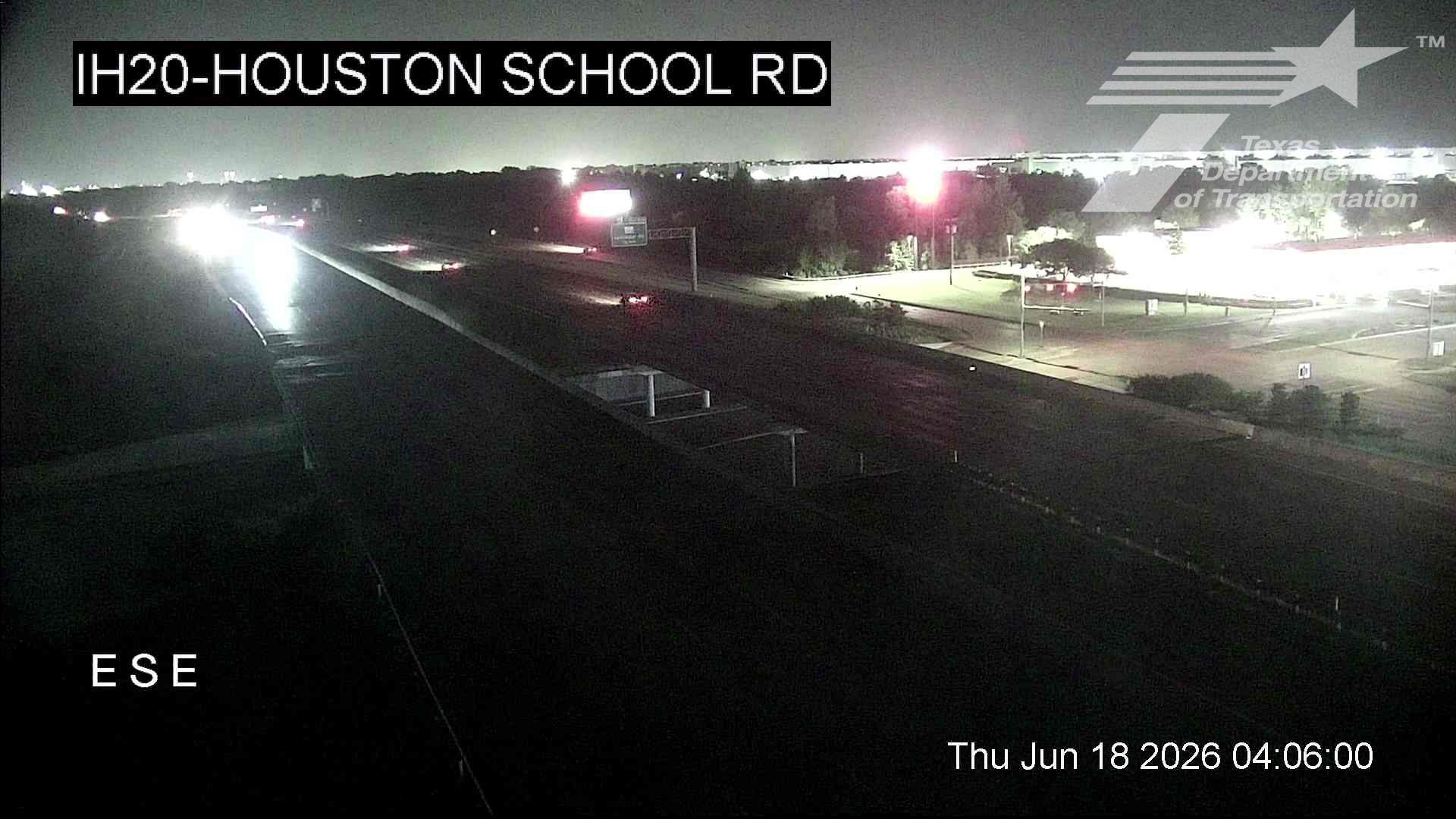 Live snapshot from IH20 @ Houston School Rd