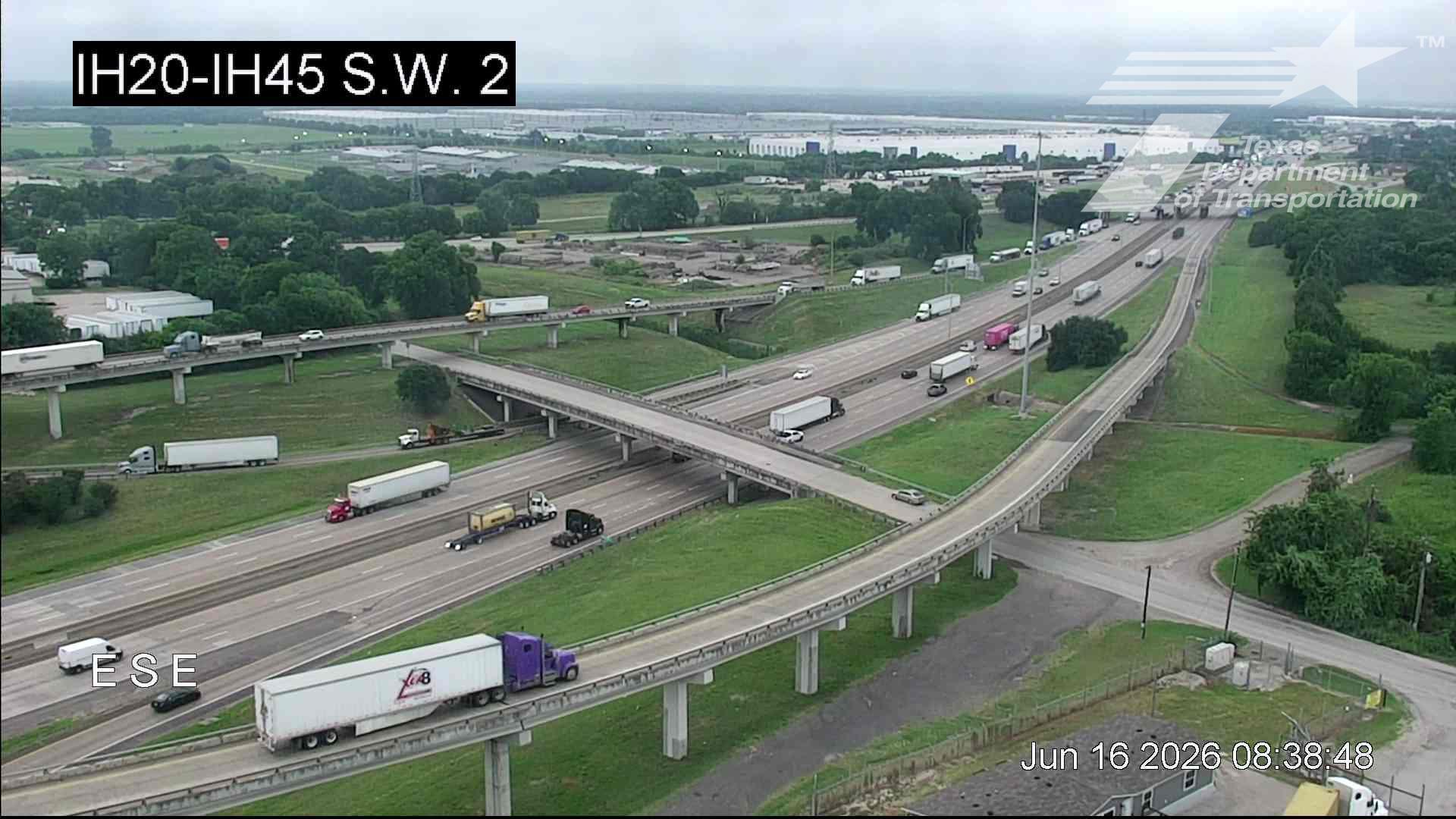 Live snapshot from IH20 @ IH45 S.W. 2