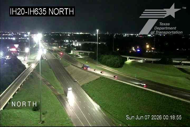Live snapshot from IH20 @ IH635 North