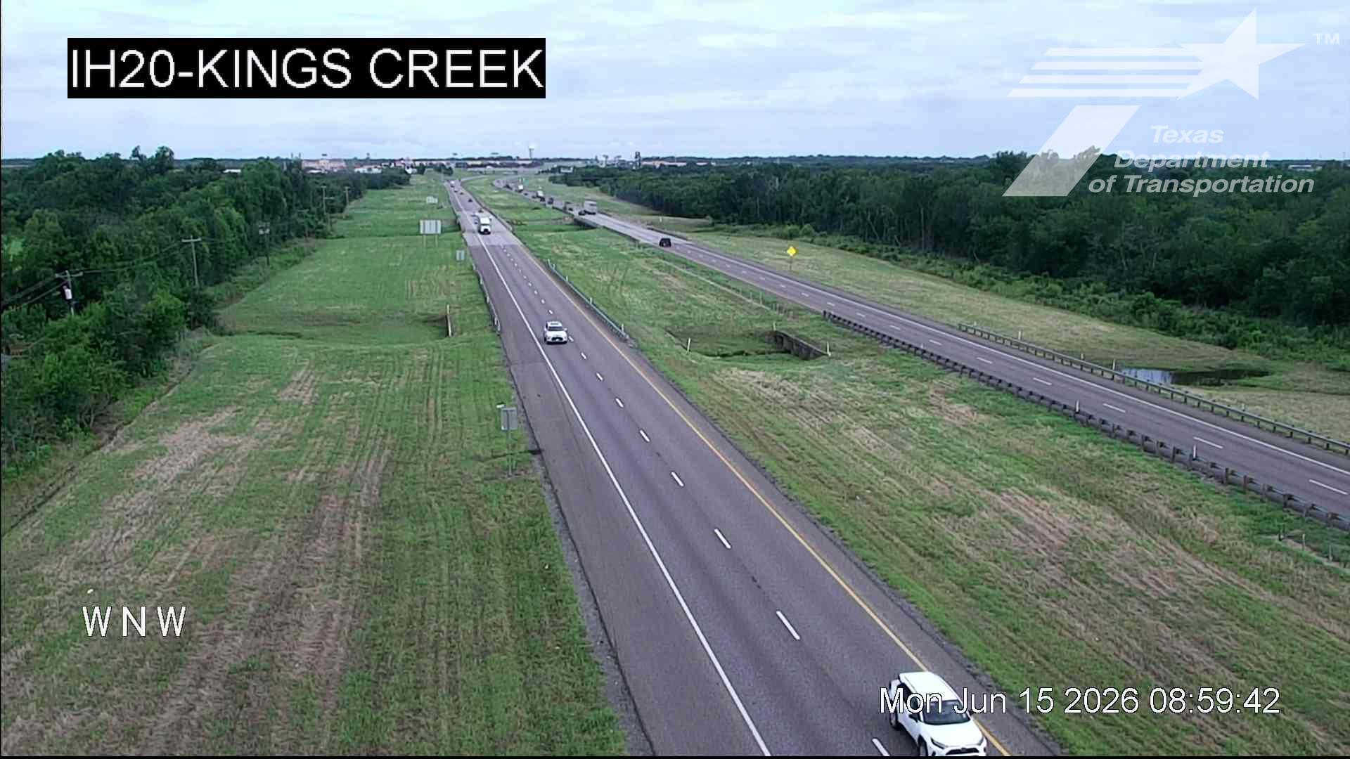 Live snapshot from IH20 @ Kings Creek