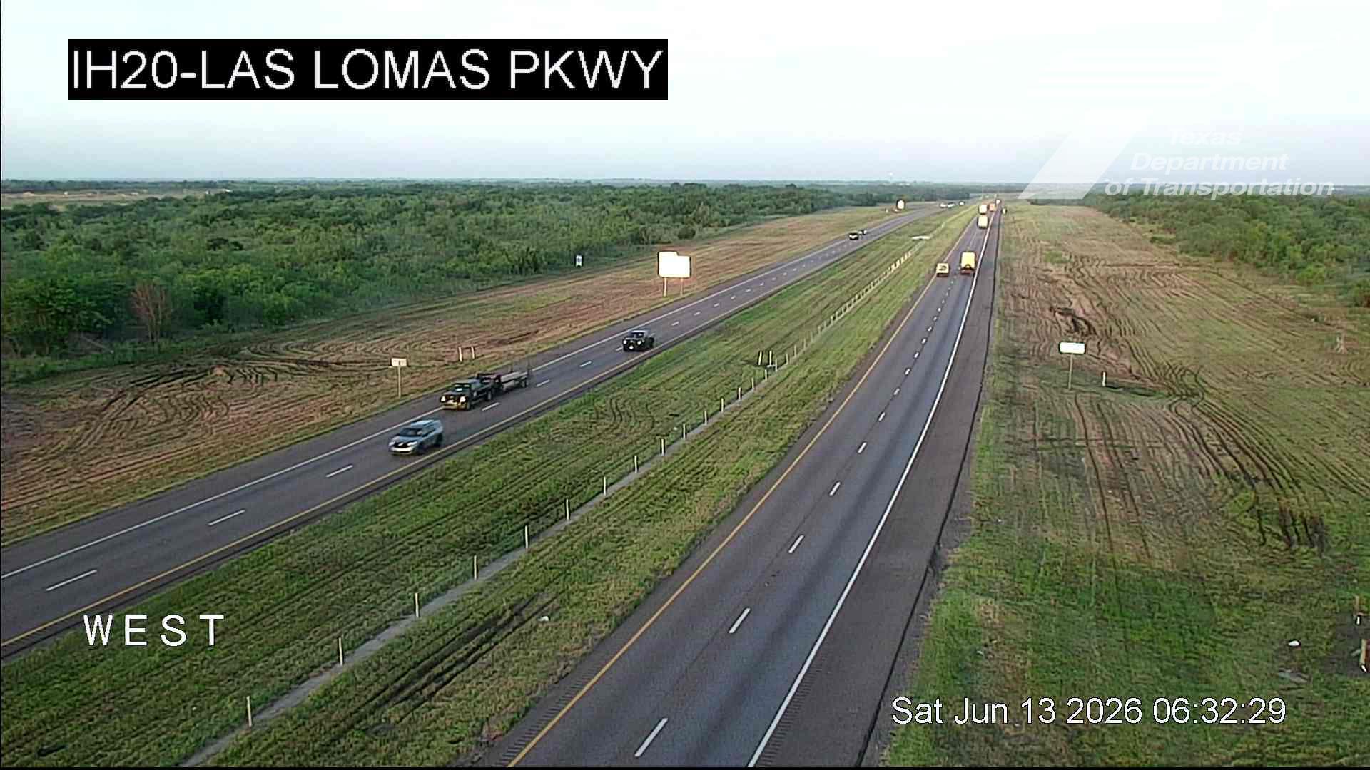Live snapshot from IH20 @ Las Lomas Pkwy