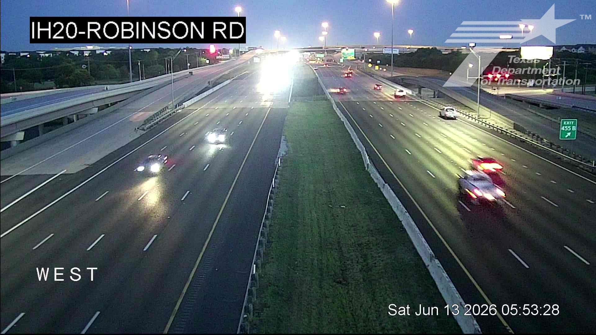 Live snapshot from IH20 @ Robinson Rd
