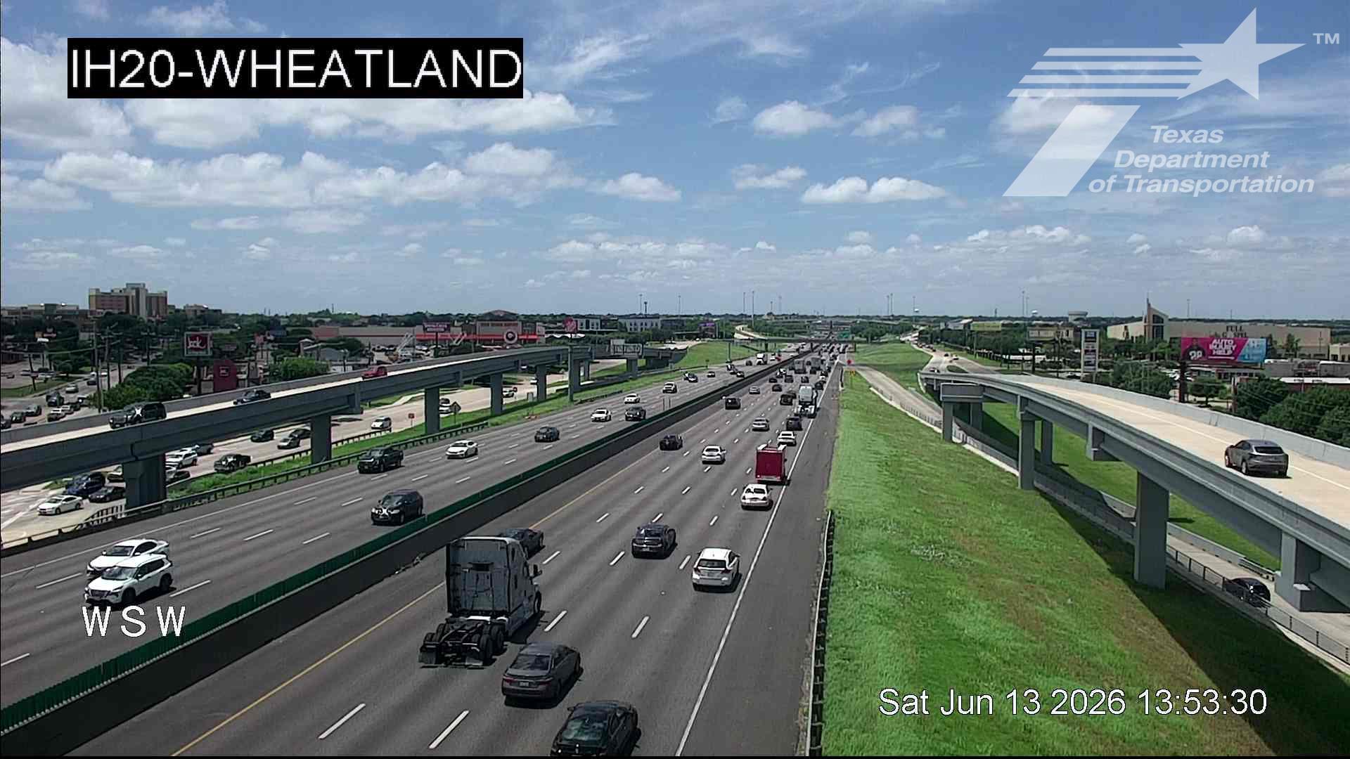 Live snapshot from IH20 @ Wheatland