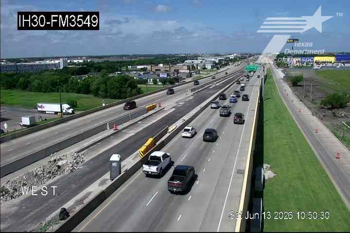 Live snapshot from IH30 @ FM3549