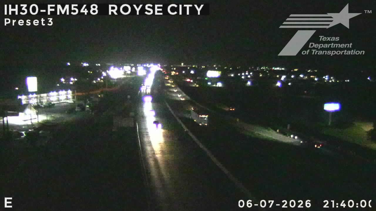 Live snapshot from IH30 @ FM548 (Royse City)