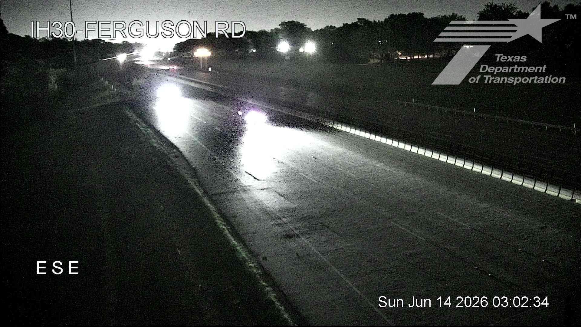 Live snapshot from IH30 @ Ferguson Rd