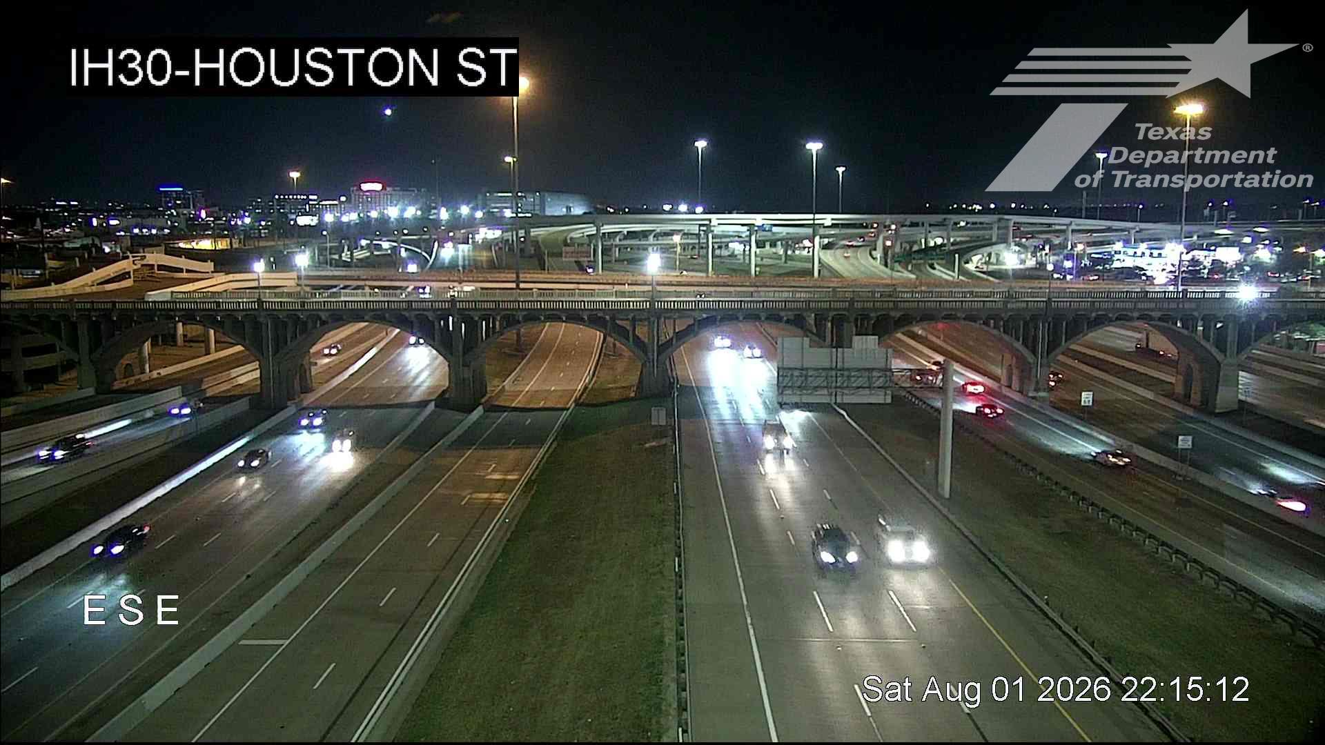 Live snapshot from IH30 @ Houston St