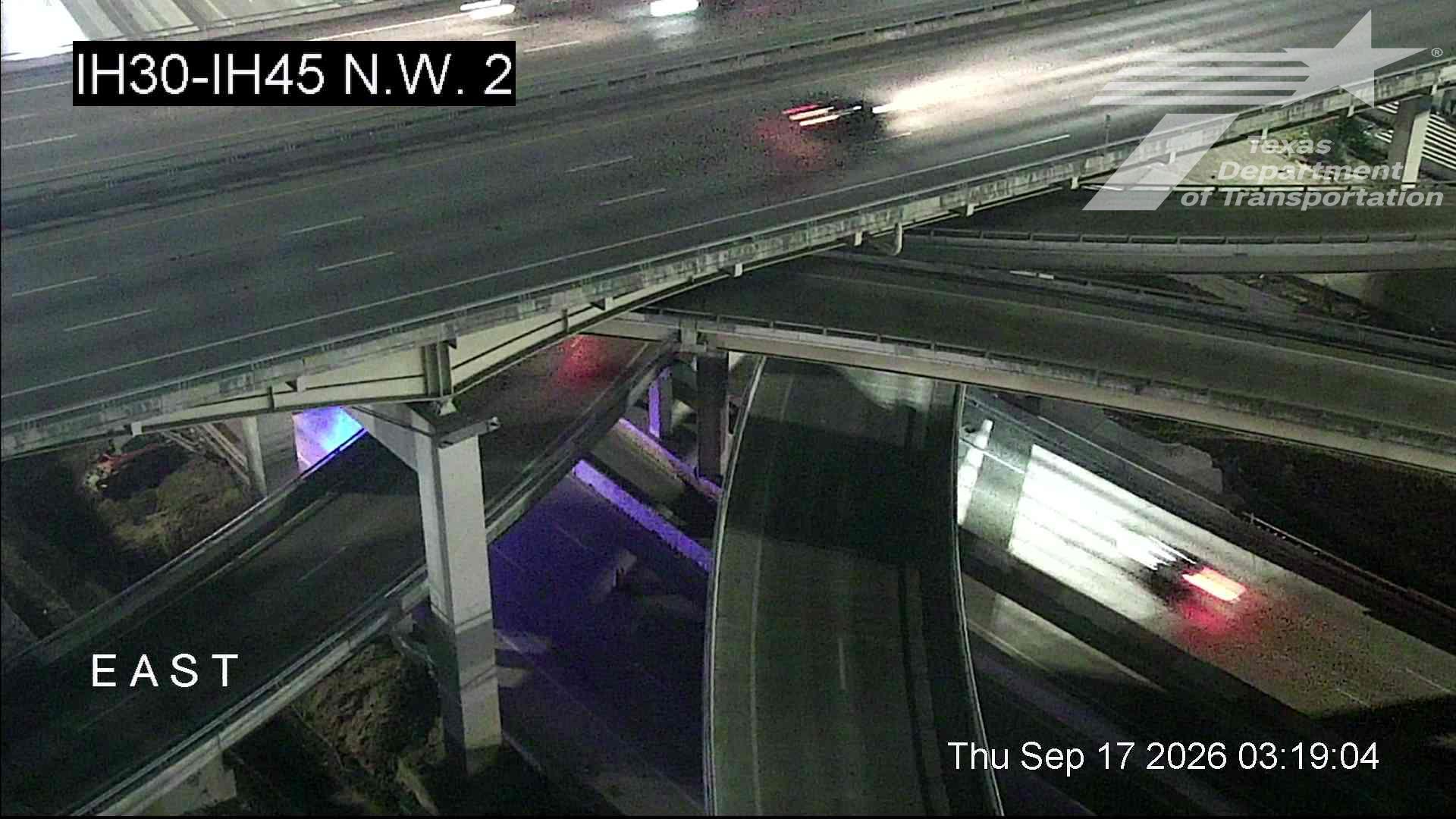 Live snapshot from IH30 @ IH45 N.W. 2