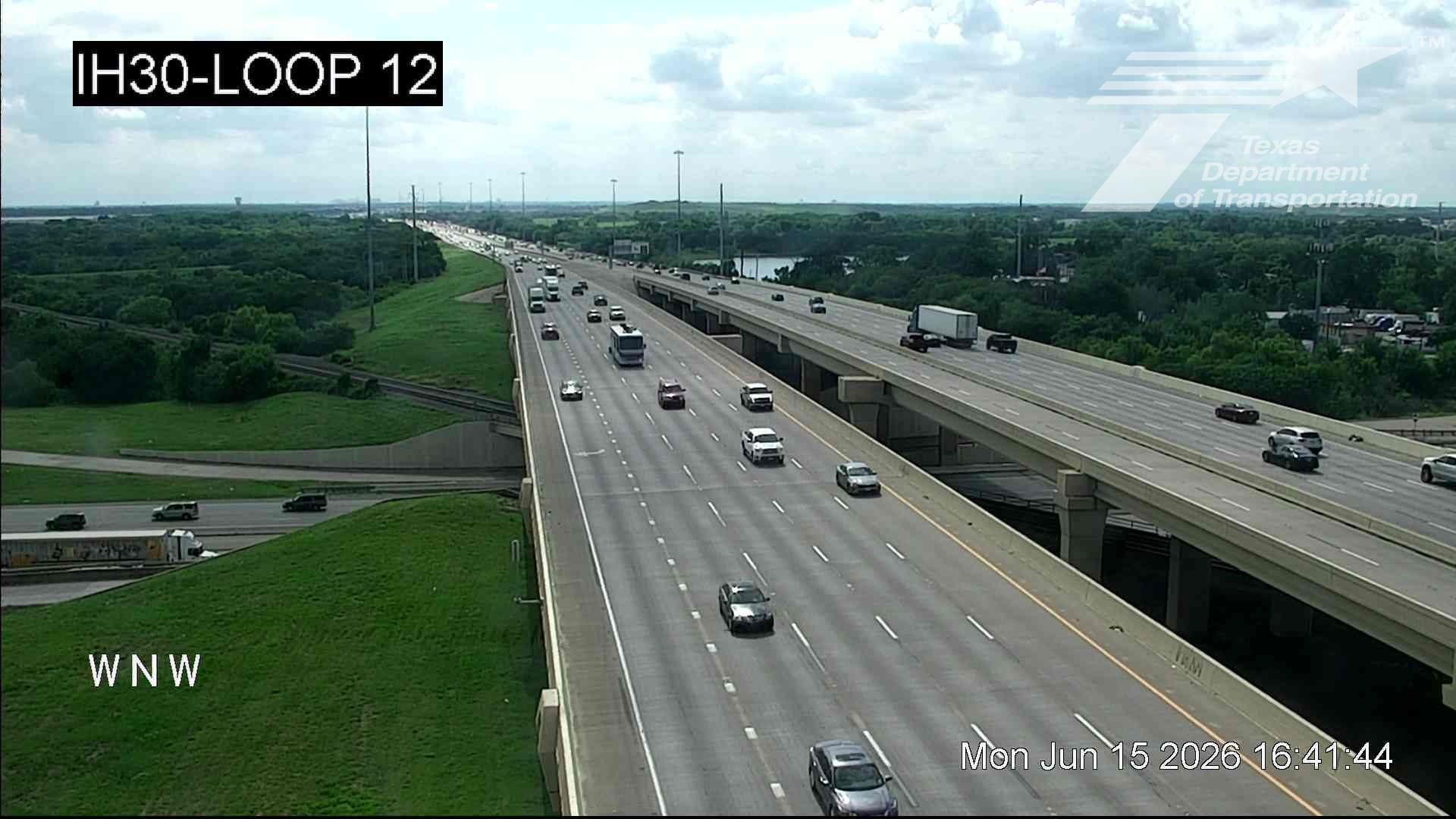 Live snapshot from IH30 @ Loop 12