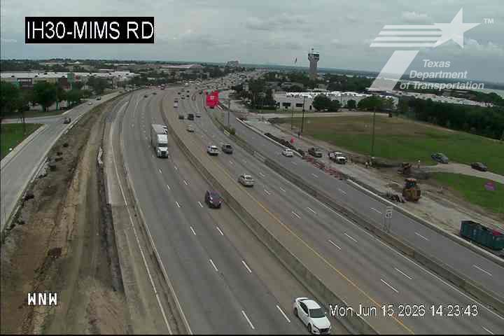 Live snapshot from IH30 @ Mims Rd