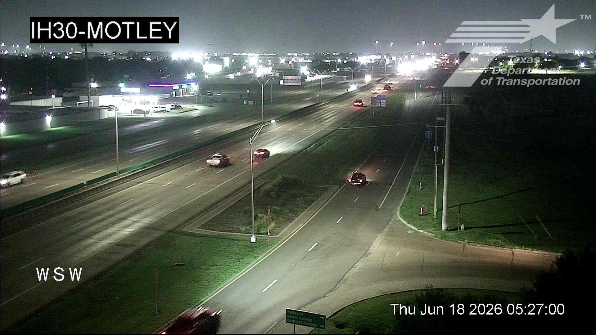 Live snapshot from IH30 @ Motley