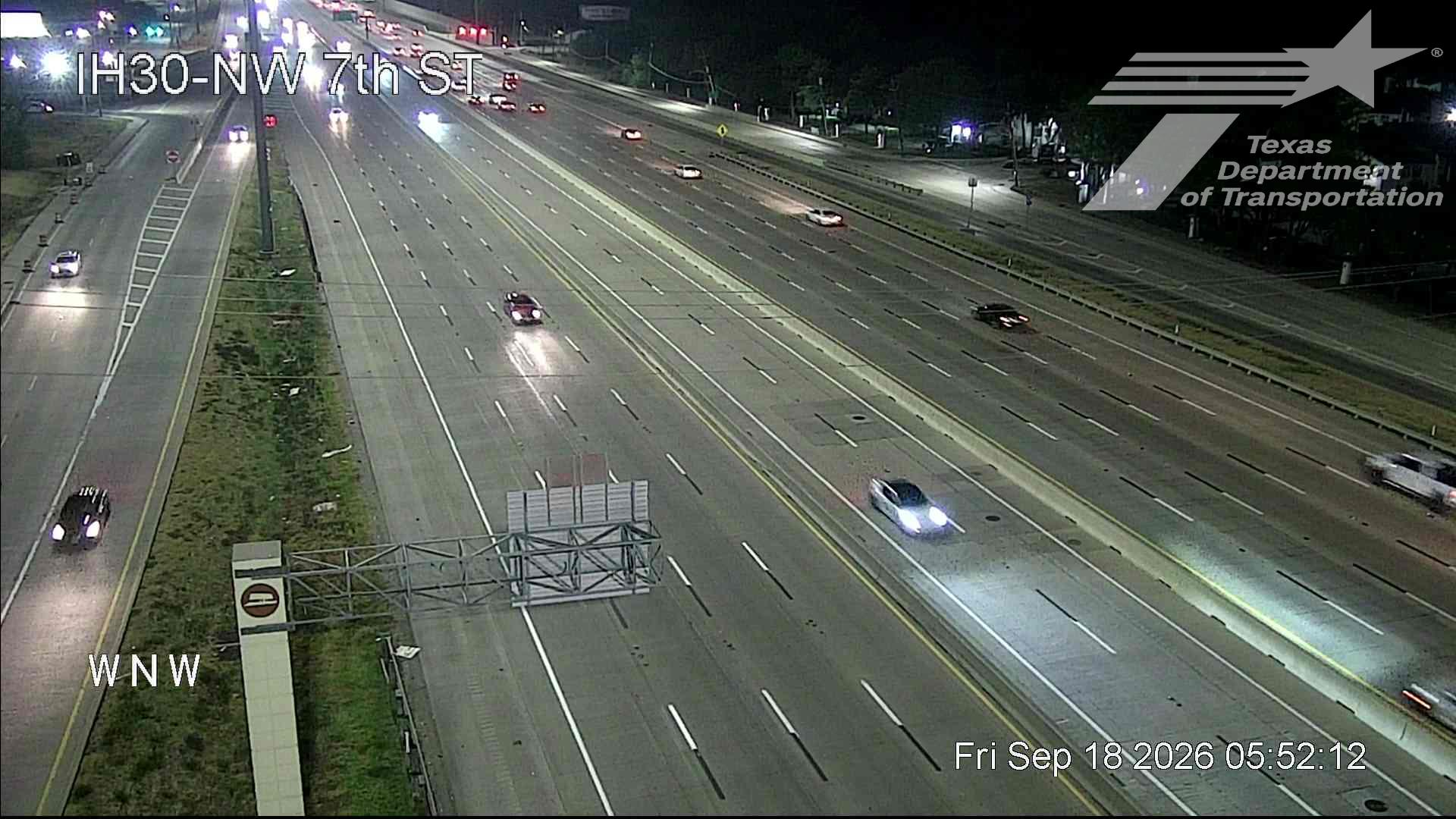 Live snapshot from IH30 @ NW 7th St