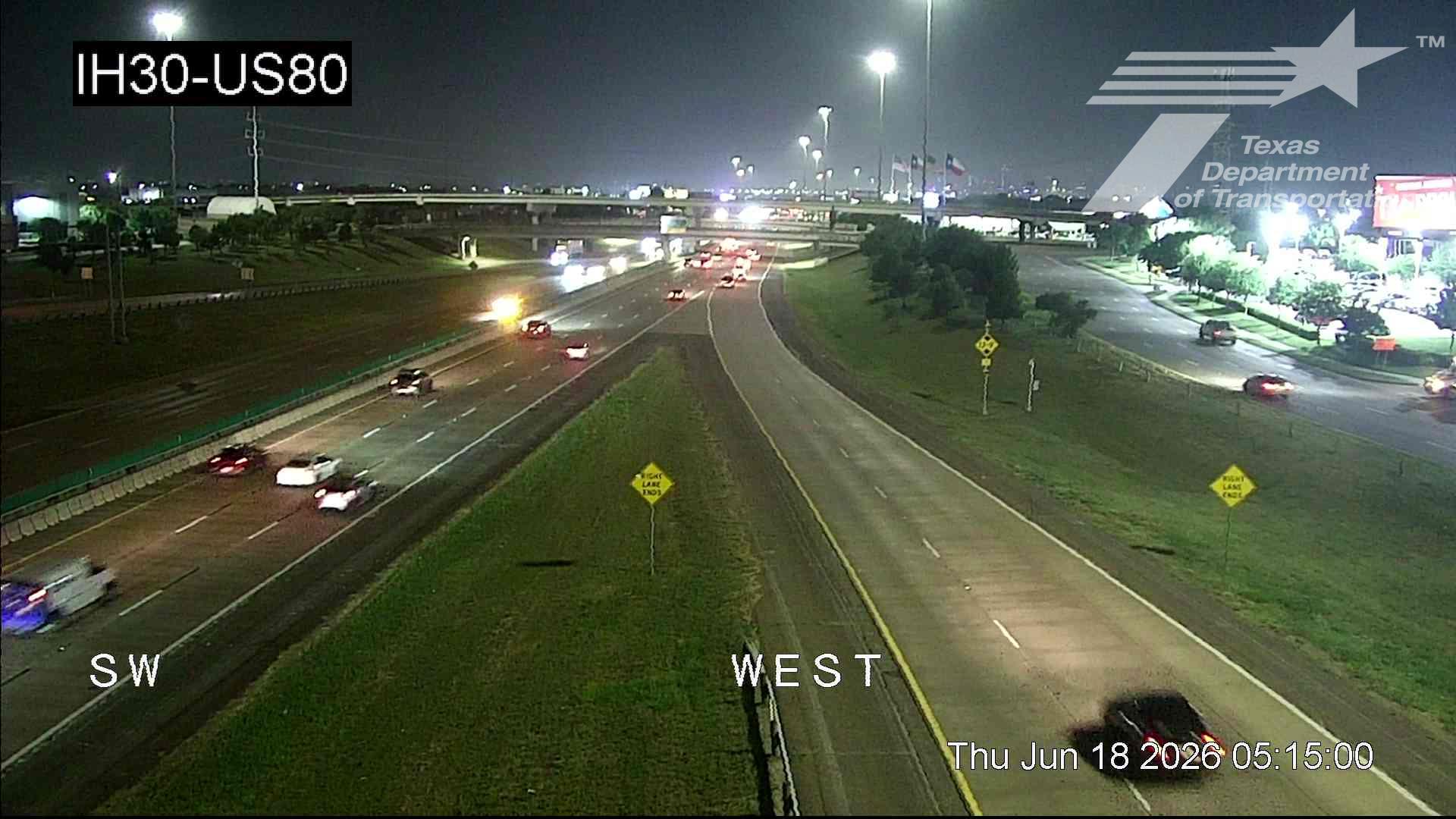 Live snapshot from IH30 @ US80