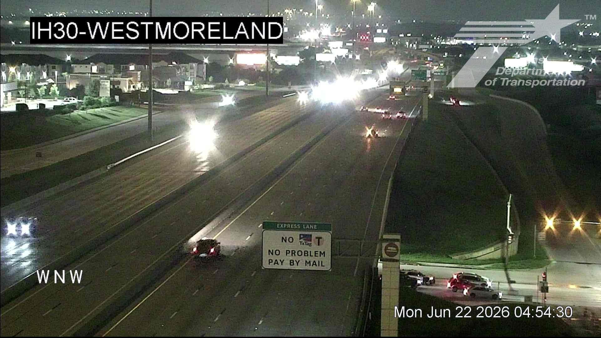 Live snapshot from IH30 @ Westmoreland