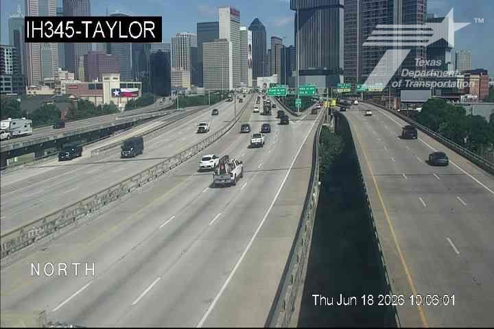 Live snapshot from IH345 @ Taylor