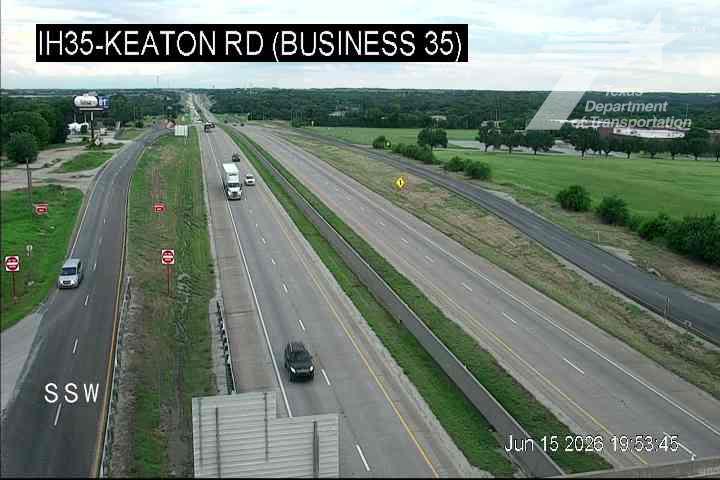 Live snapshot from IH35 @ Keaton Rd (Business 35)