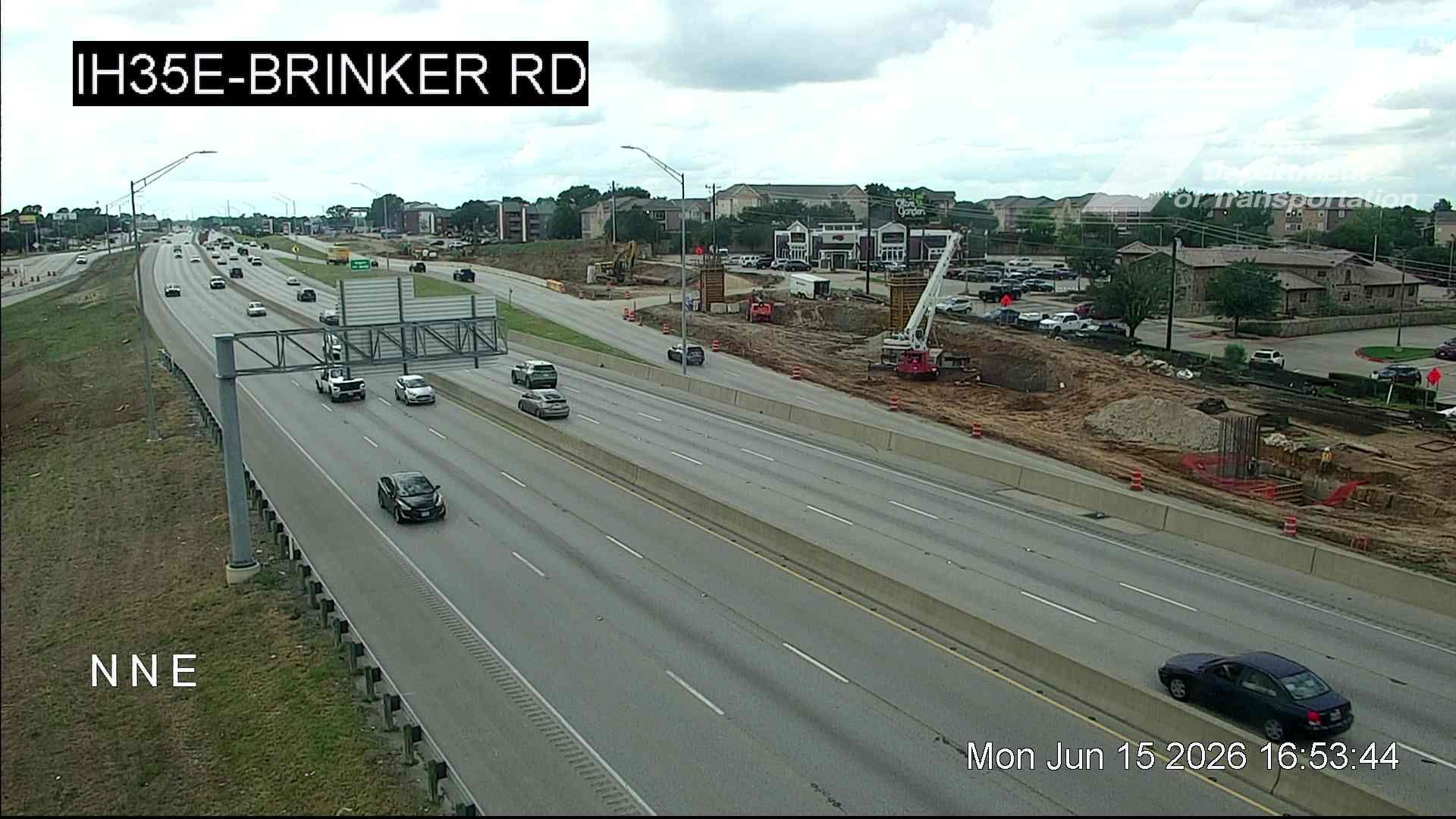 Live snapshot from IH35E @ Brinker