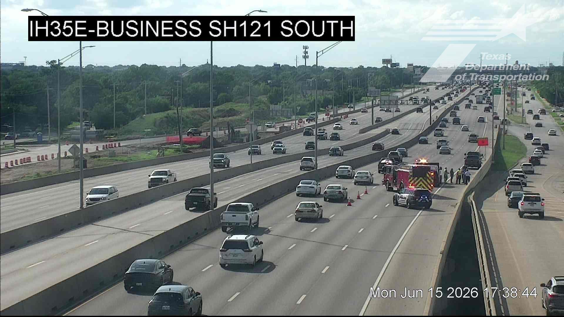 Live snapshot from IH35E @ Business SH121 South