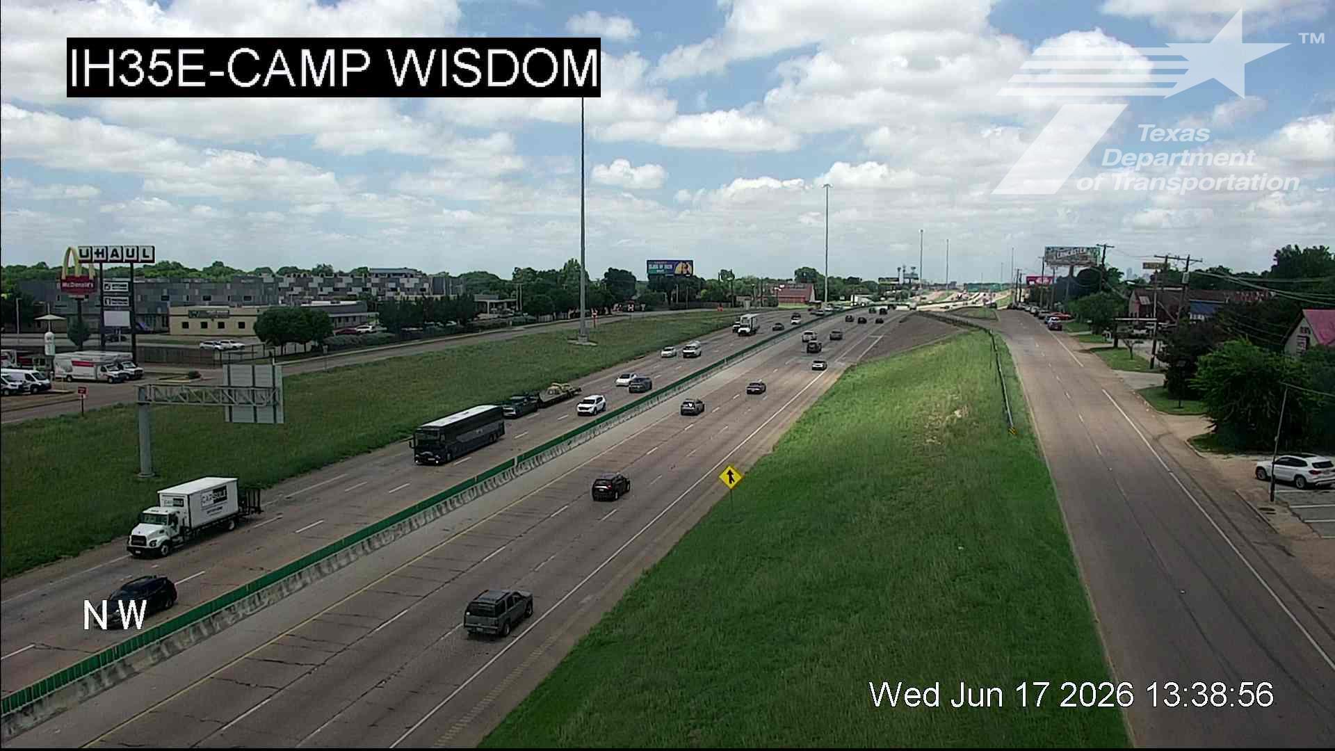 Live snapshot from IH35E @ Camp Wisdom