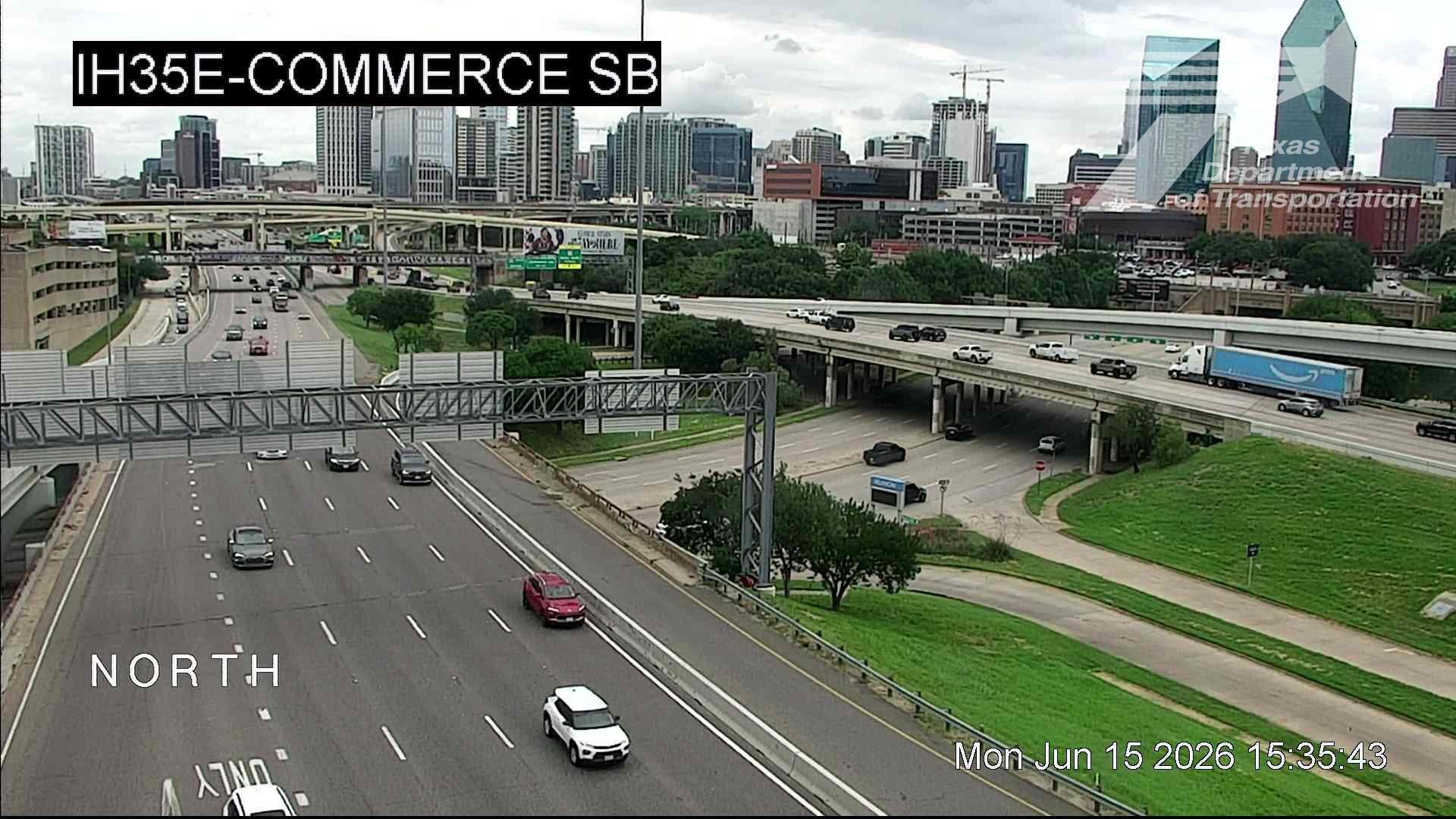Live snapshot from IH35E @ Commerce SB