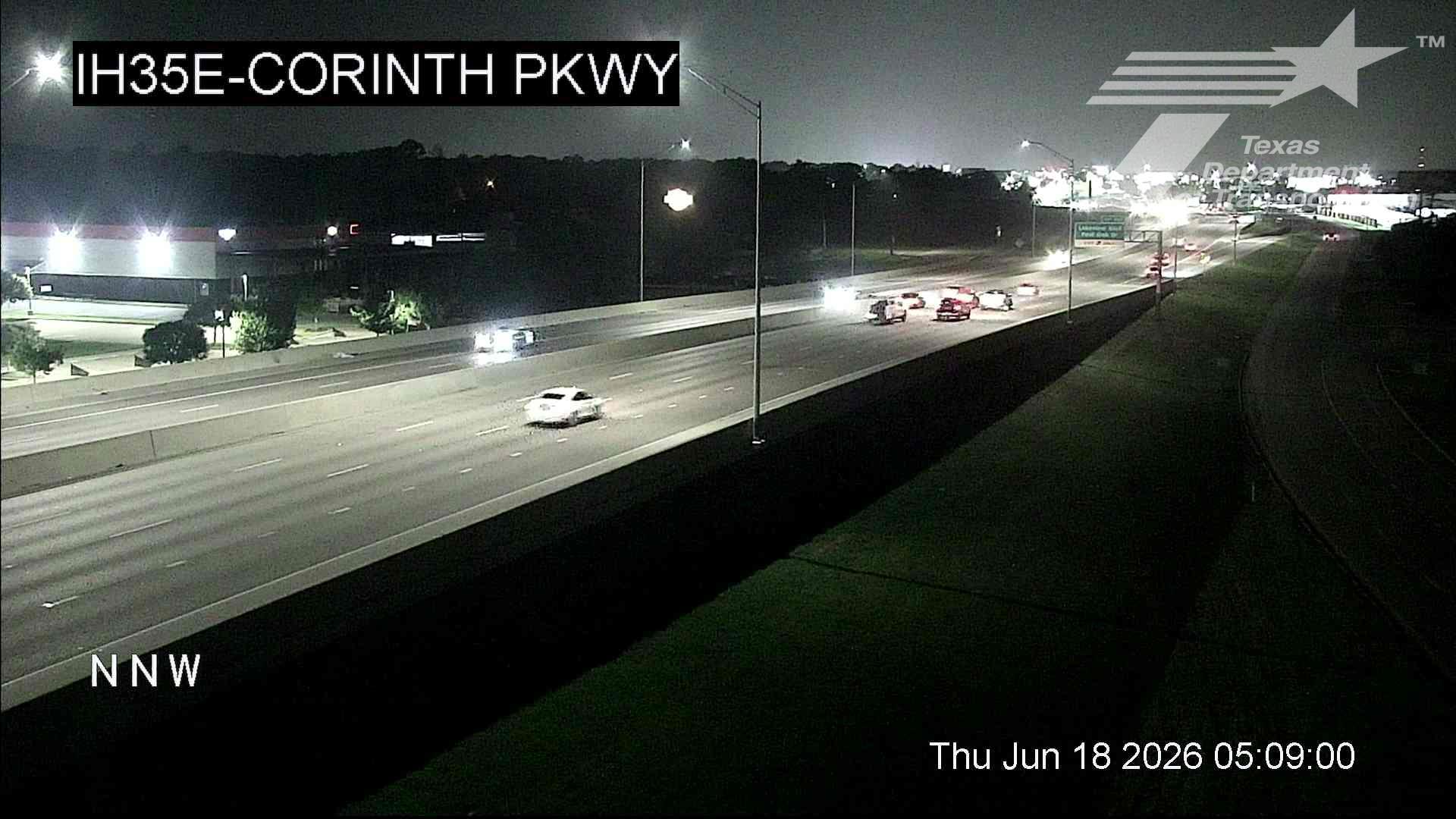Live snapshot from IH35E @ Corinth Pkwy.