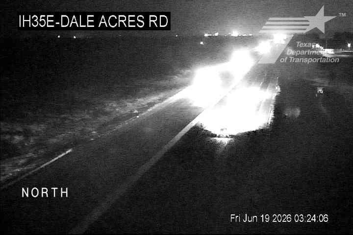 Live snapshot from IH35E @ Dale Acres Rd