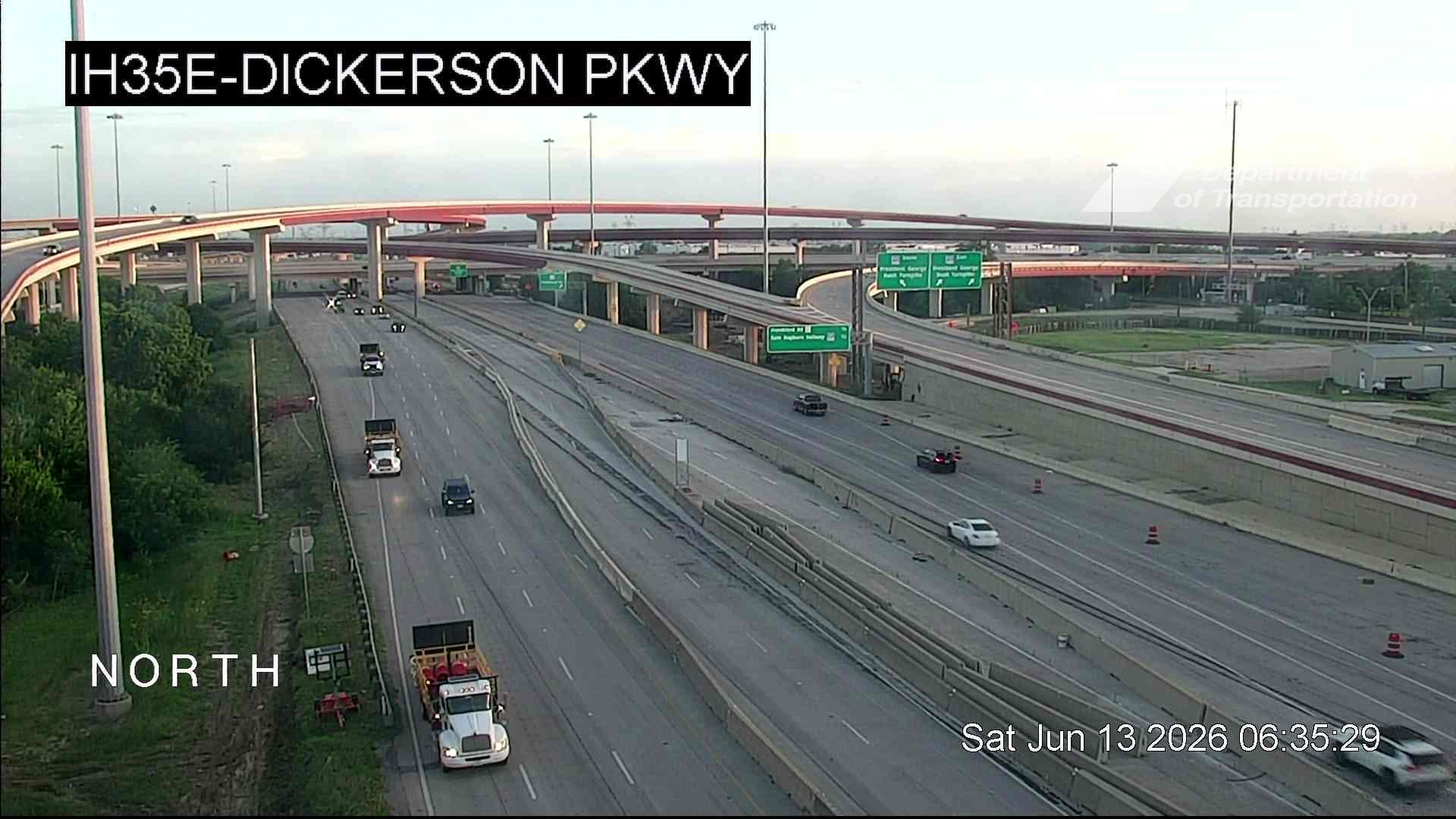 Live snapshot from IH35E @ Dickerson Pkwy