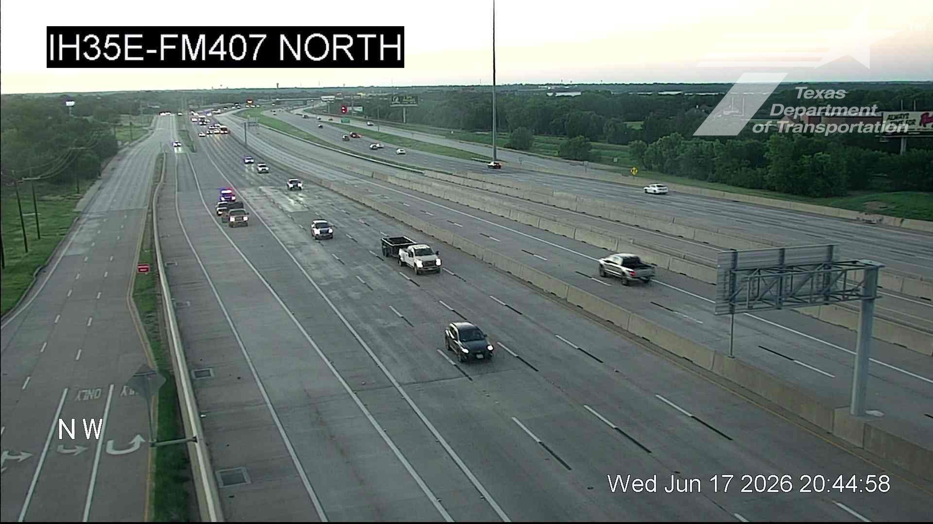 Live snapshot from IH35E @ FM407 North
