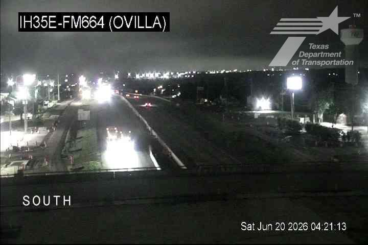 Live snapshot from IH35E @ FM664 (Ovilla)
