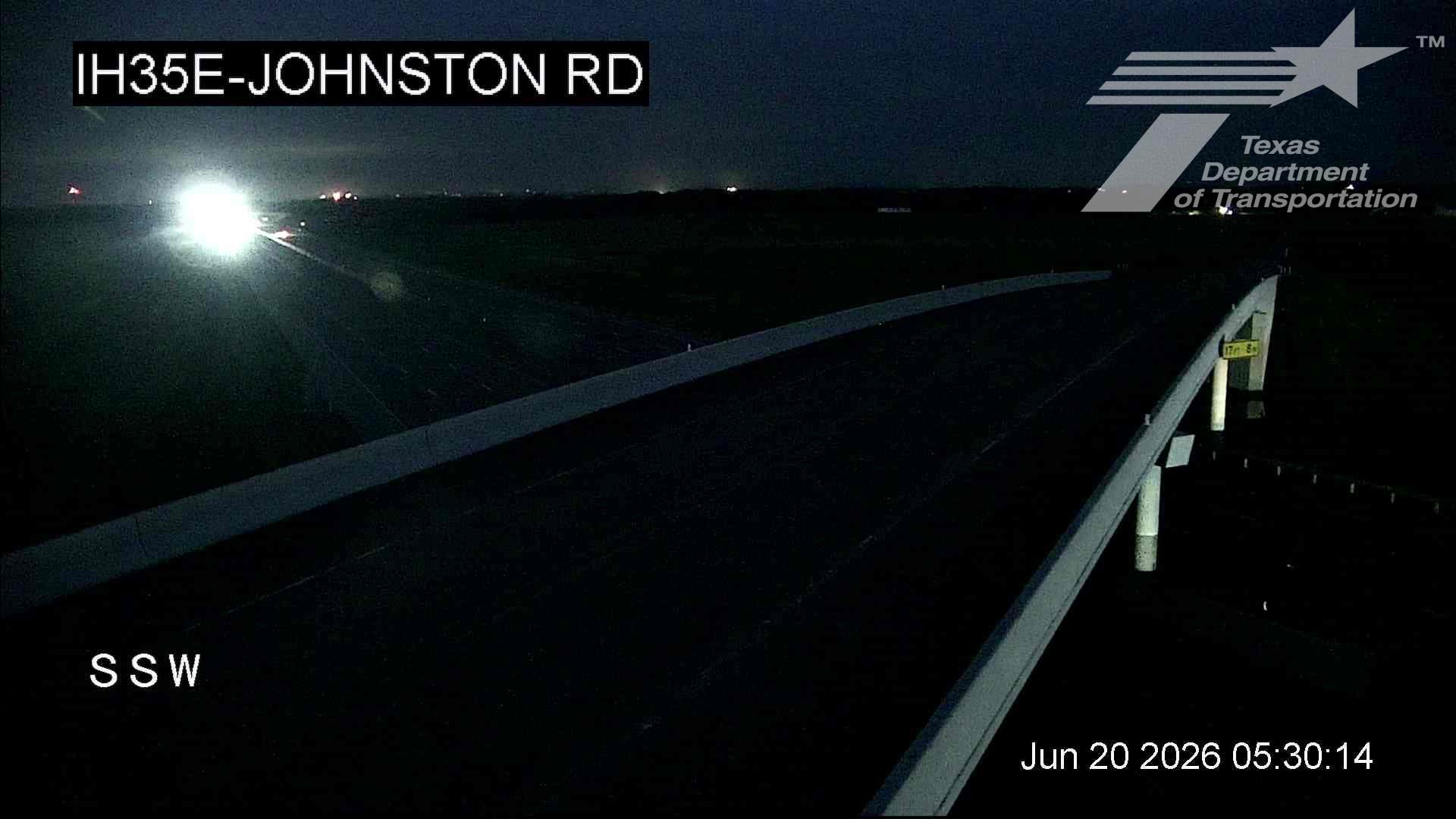 Live snapshot from IH35E @ Johnston Rd