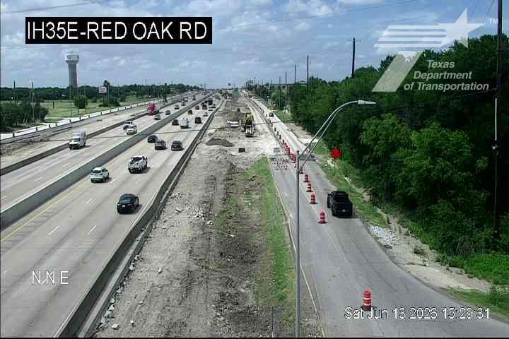 Live snapshot from IH35E @ Red Oak Rd