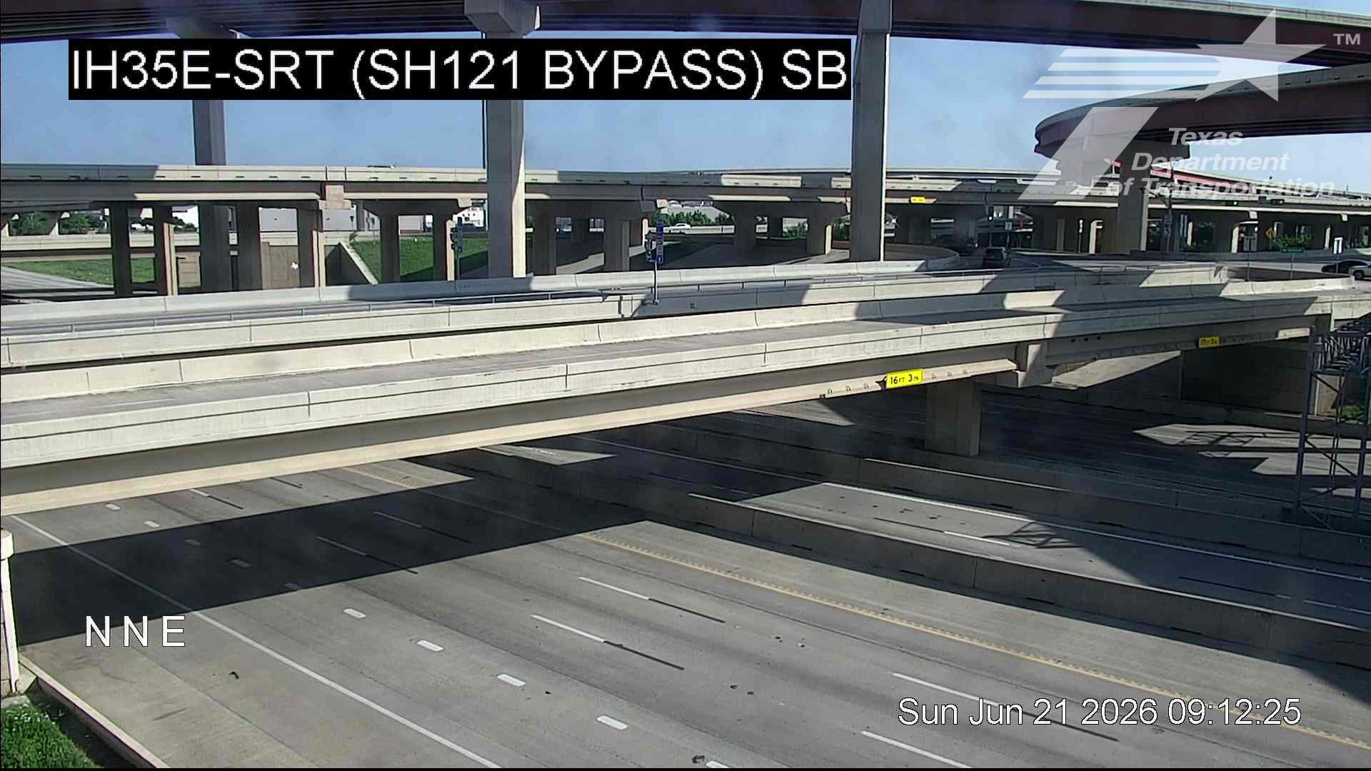 Live snapshot from IH35E @ SRT (SH121 Bypass) SB