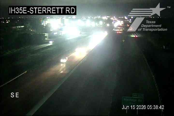 Live snapshot from IH35E @ Sterrett Rd